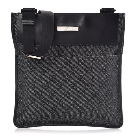 women's gucci crossbody black|gucci crossbody with thick strap.